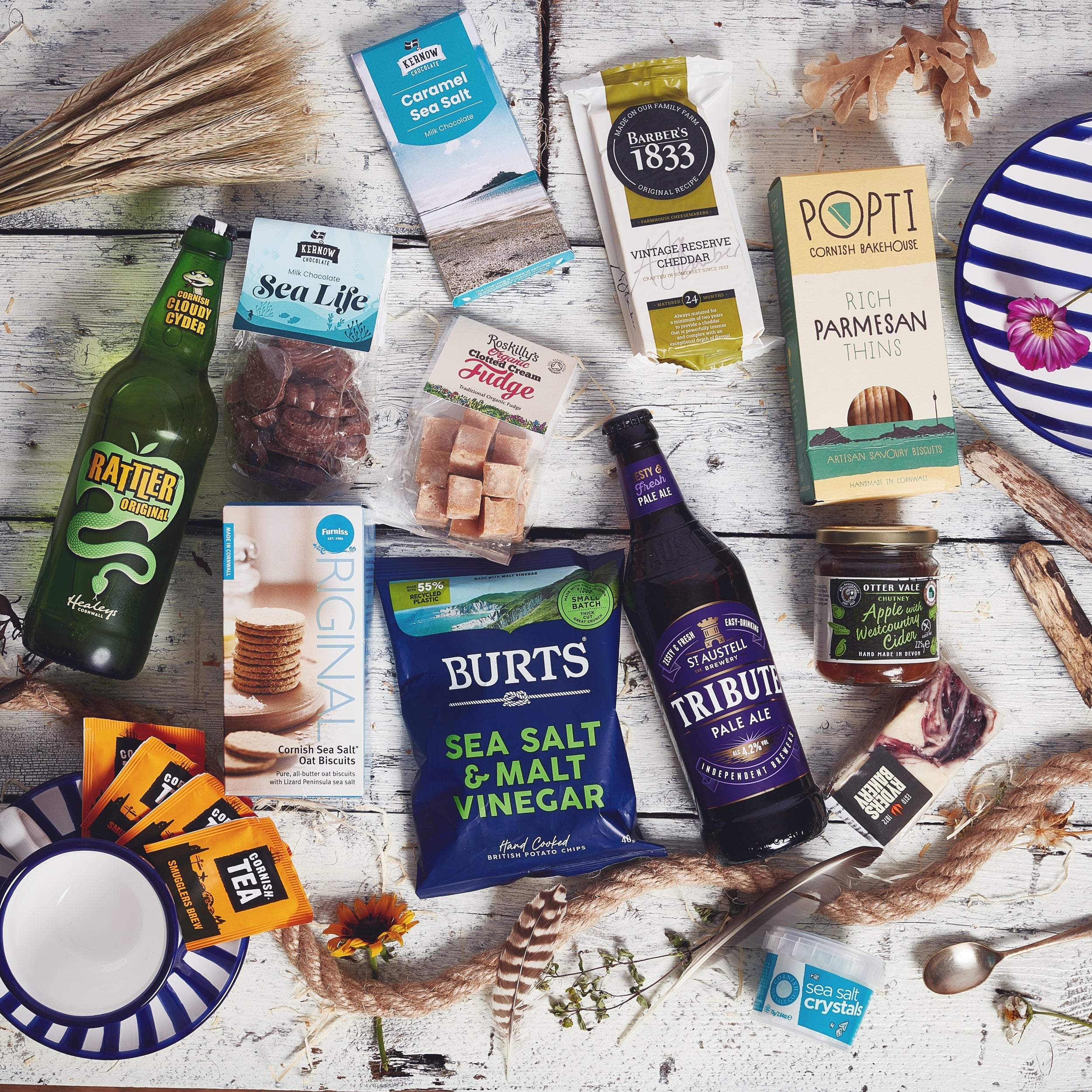 Cornish Mixed Food Hamper