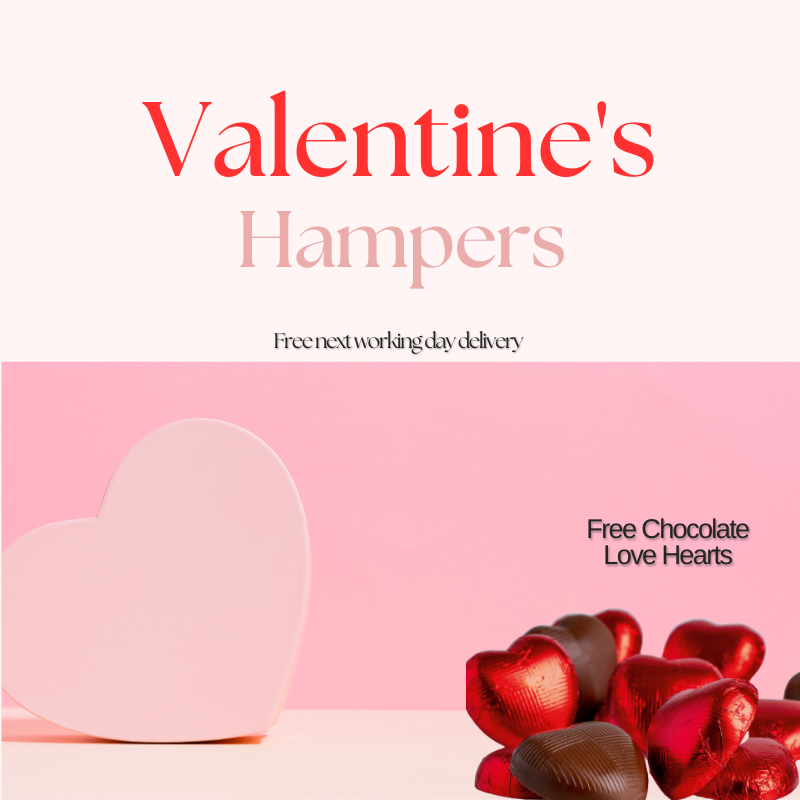 Cornish Valentine's Hampers