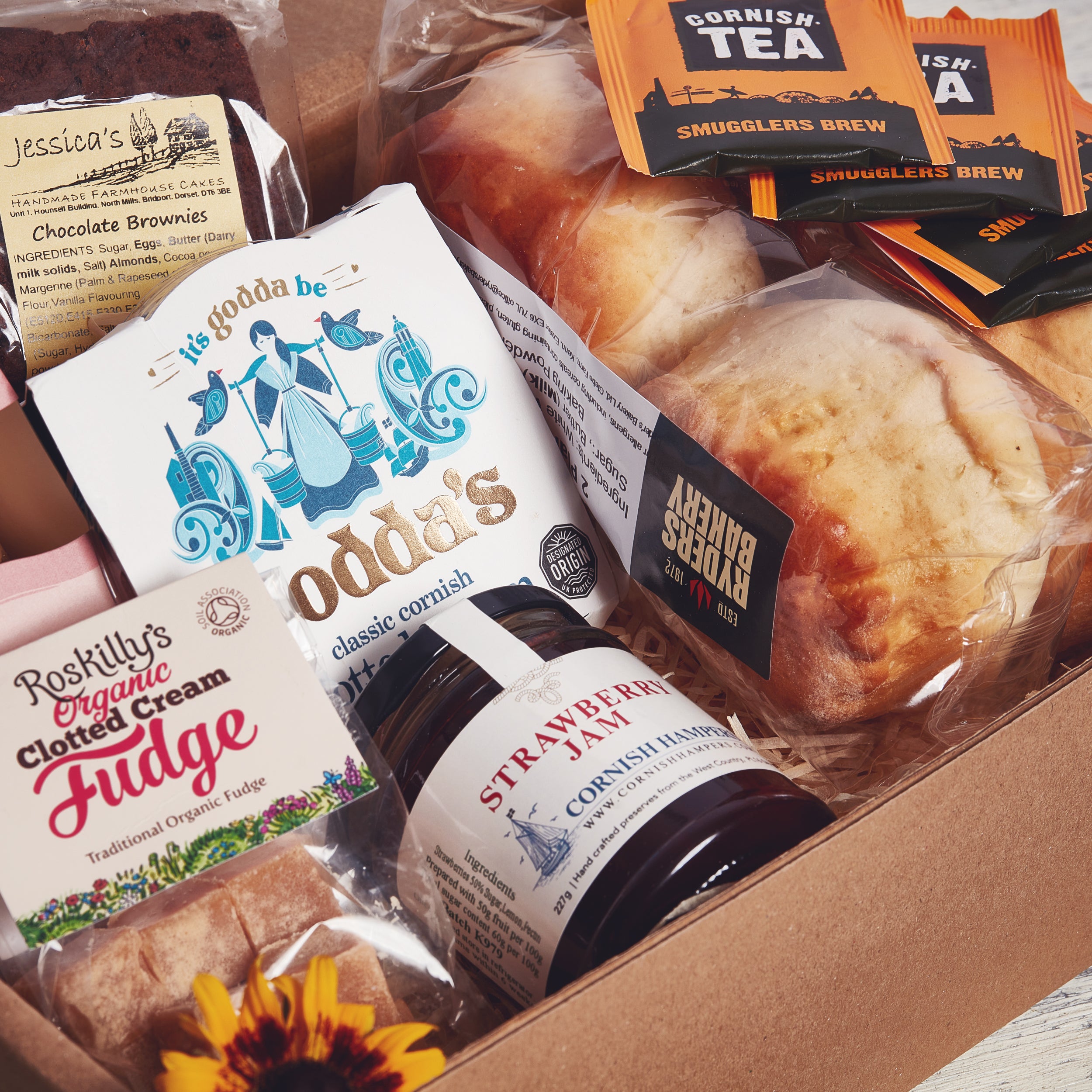 Cornish Afternoon Tea By The Sea Hamper