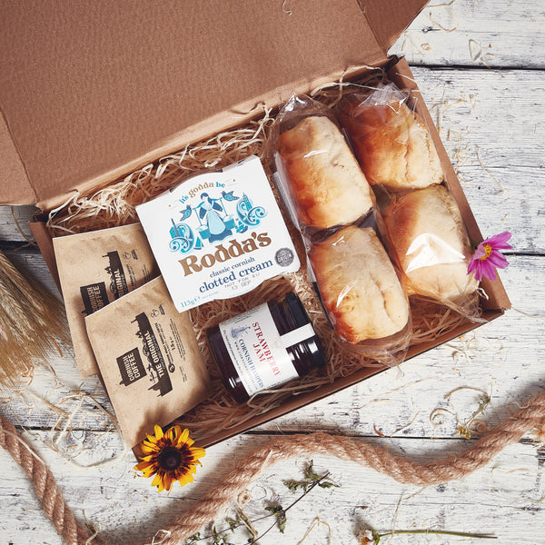 Cornish Coffee Cream Tea by Post
