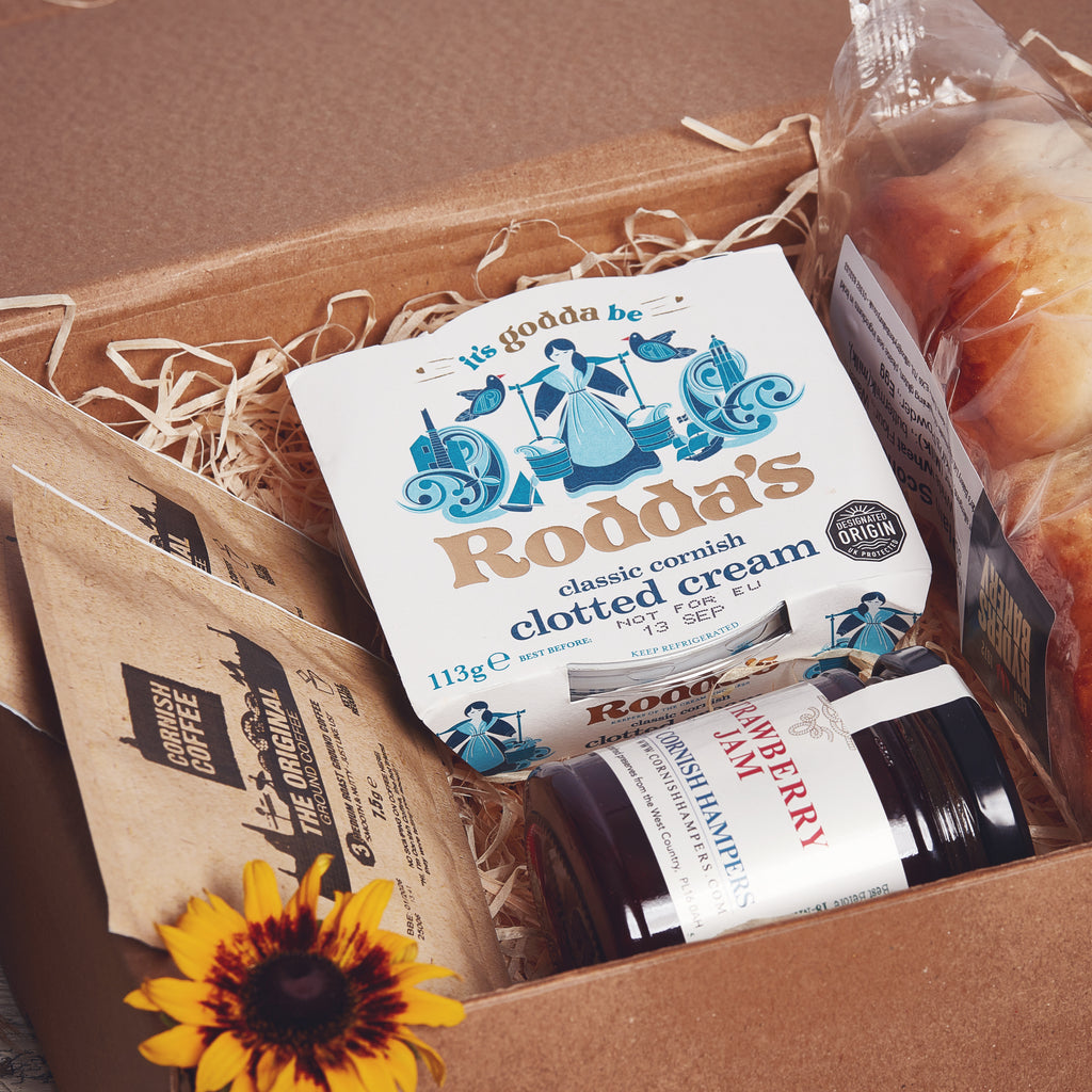 Cornish Coffee Cream Tea by Post