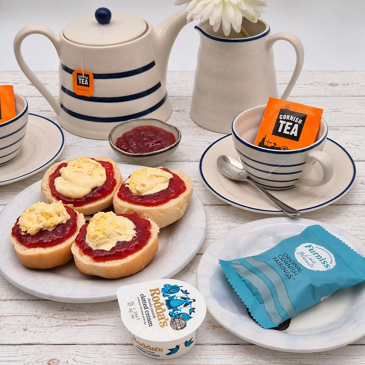 Cornish Cream Tea For One