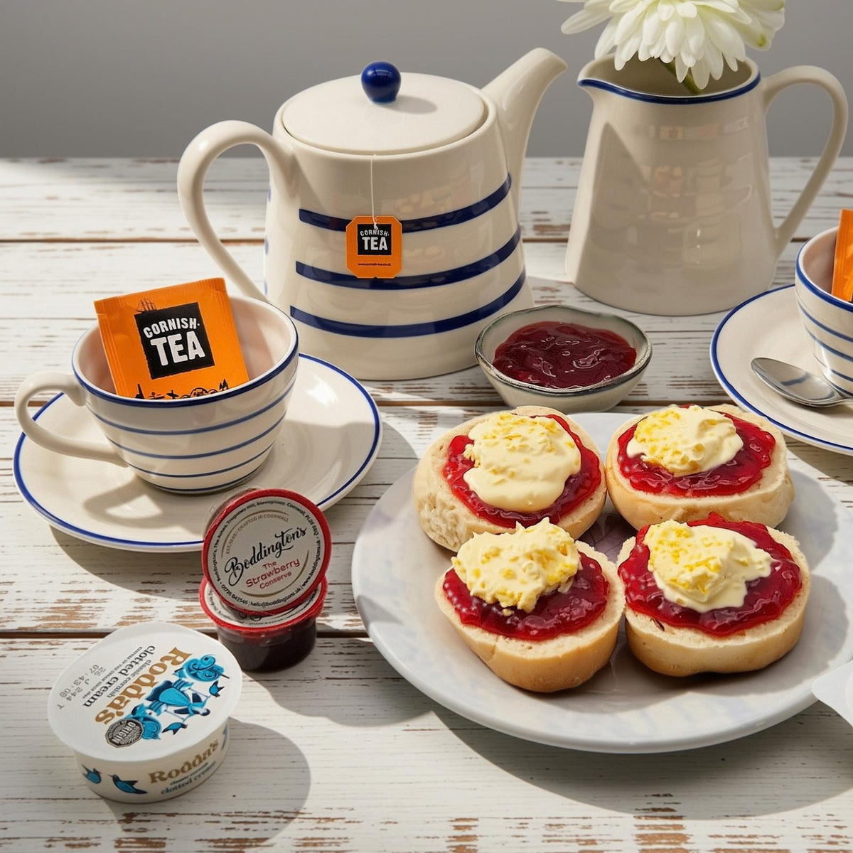 Cornish Cream Tea For One