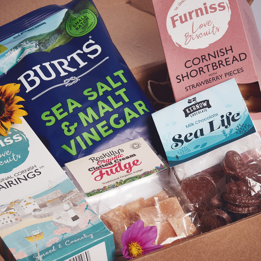 Small Cornish Food Gift Box