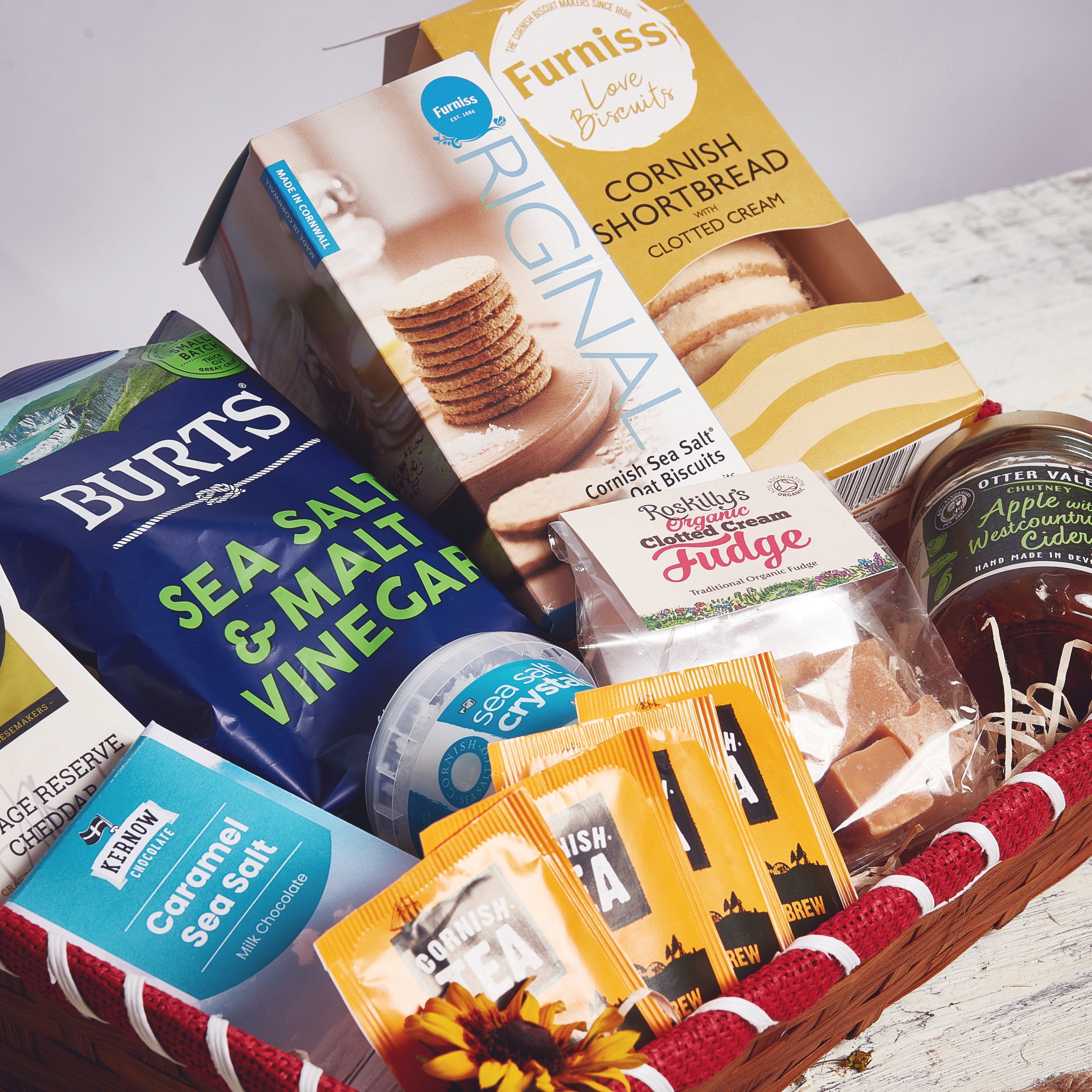 Sweet & Savoury Cornish Food Basket
