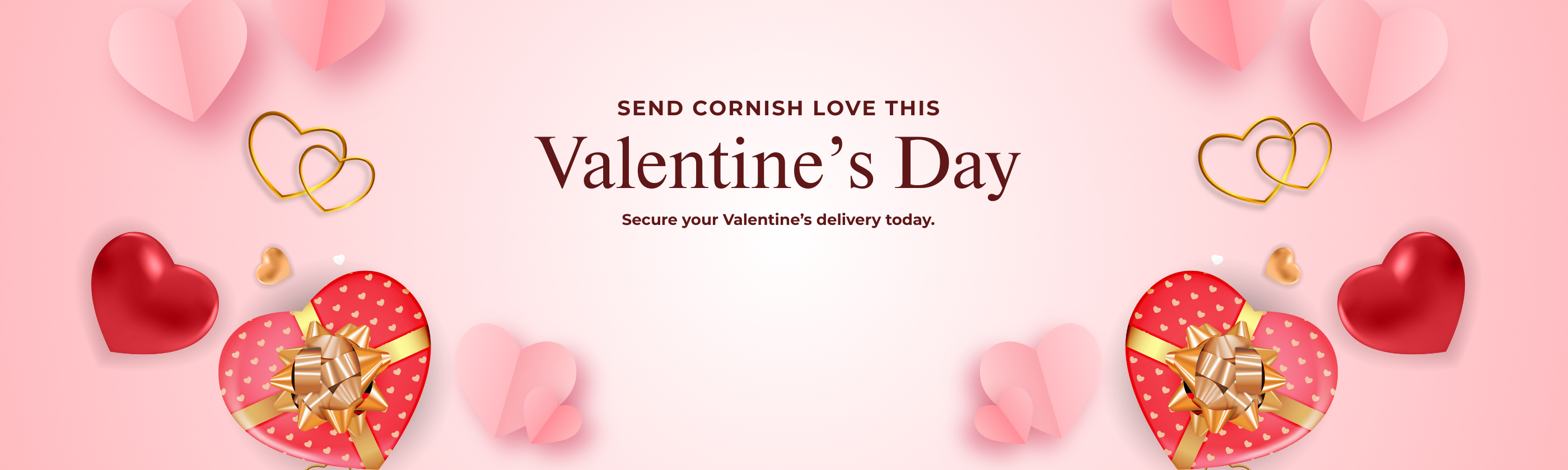 Cornish Valentines Banner