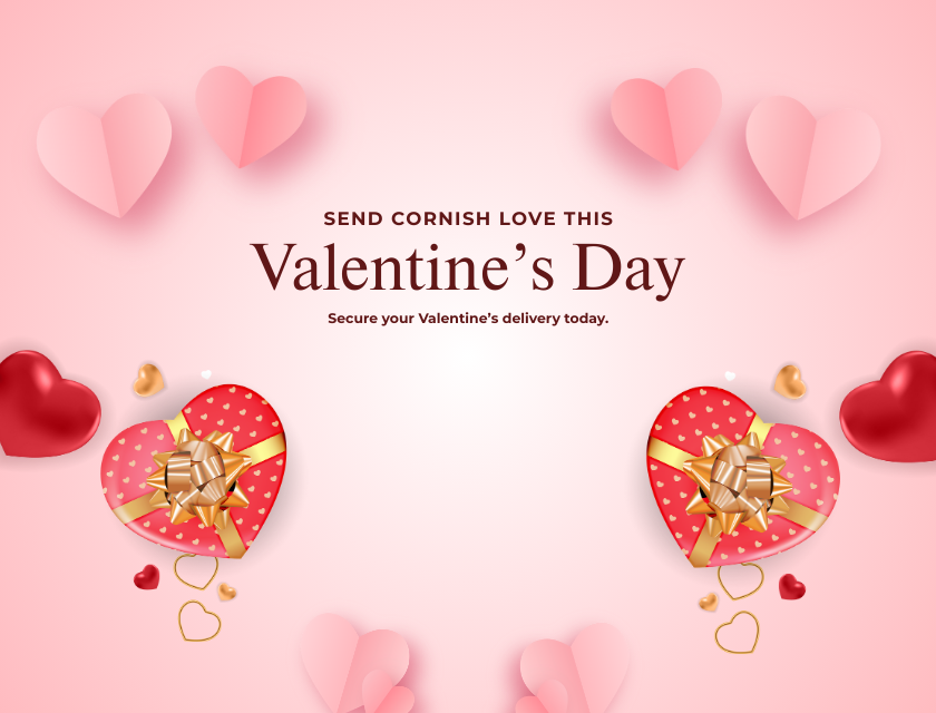 Cornish Valentines Banner