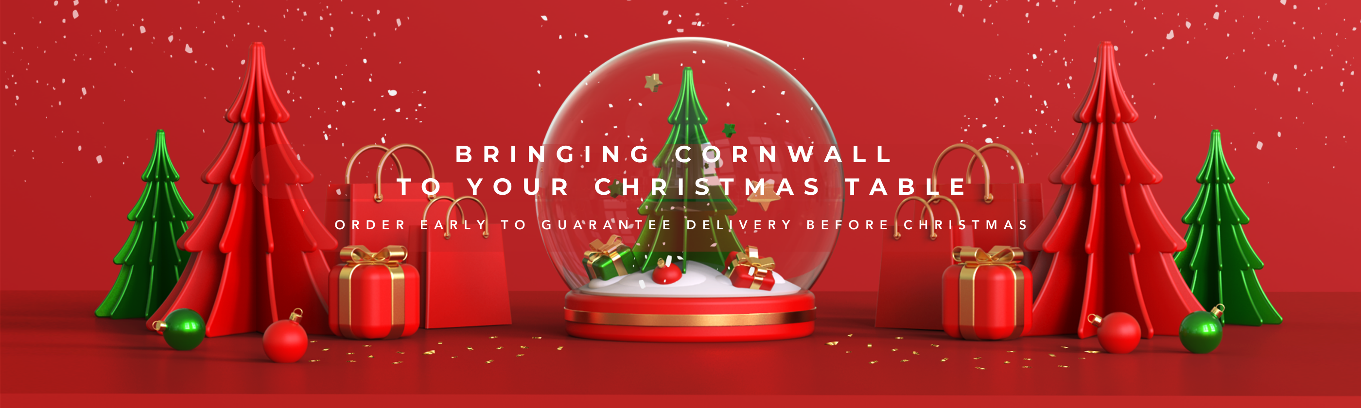 Cornish Christmas Scene