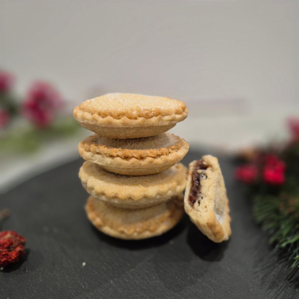 Mince Pies Stacked
